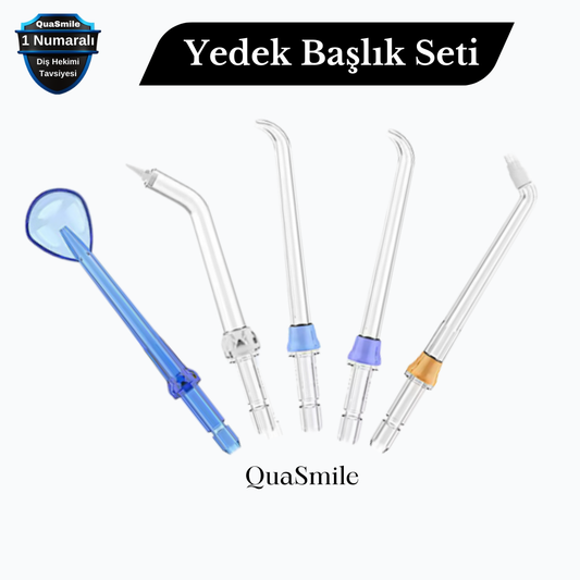 QuaSmile™ Ağız Duşu Yedek Başlık Seti