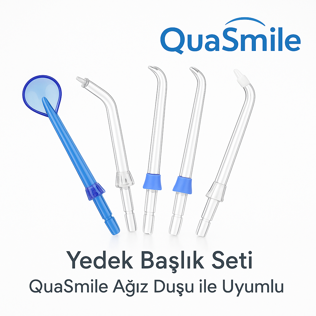 QuaSmile™ Ağız Duşu Yedek Başlık Seti