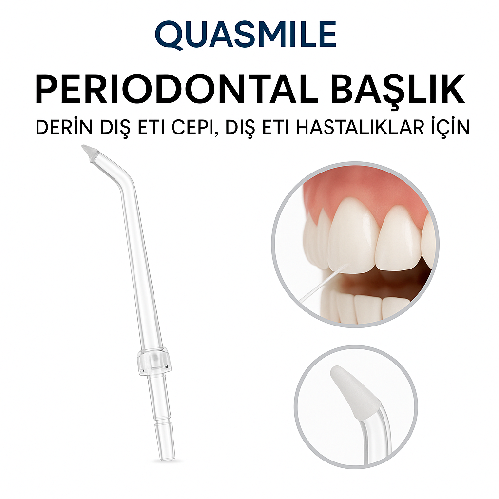 QuaSmile™ Ağız Duşu Yedek Başlık Seti
